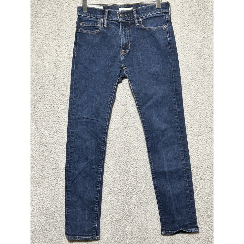 Abercrombie & Fitch The A&F Skinny Jeans Mens 29X30 Dark Wash Preppy EUC‎